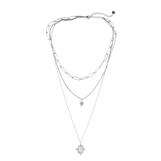 Aleidis Snake 3 Layer Edelstahl Kette
