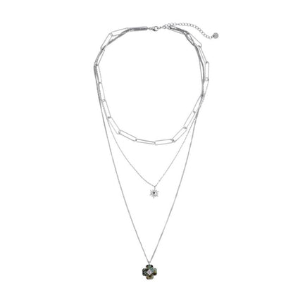 Xiva 3 Layer Chain Edelstahl Kette