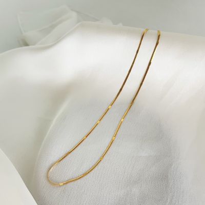 Snake Skin Edelstahl Kette
