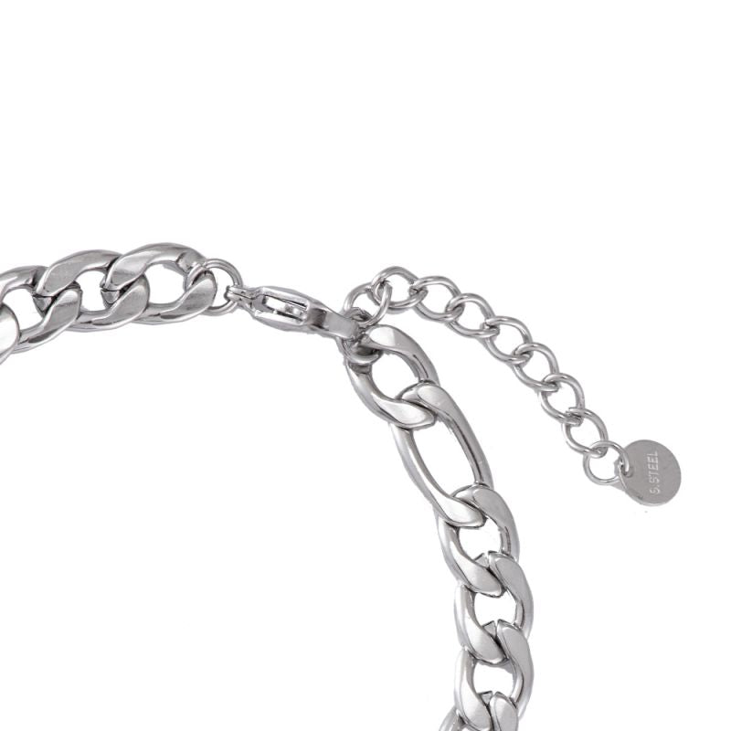 Dream Big Hexagon Chain Edelstahl Armband