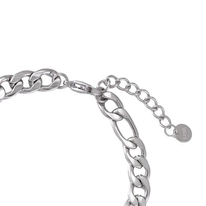 Dream Big Hexagon Chain Edelstahl Armband