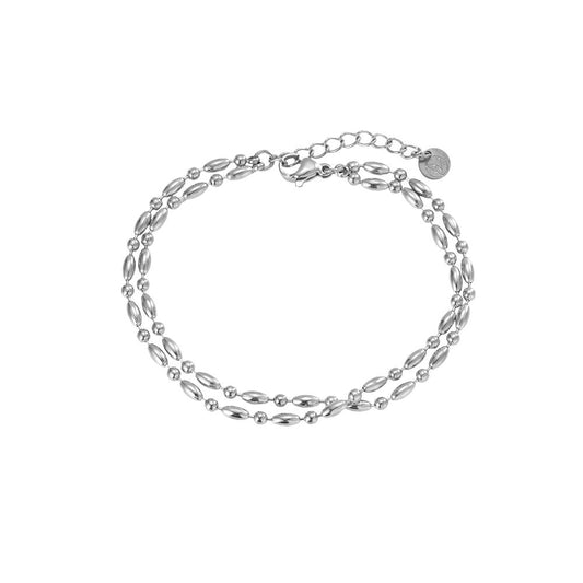 Double Chain Edelstahl Armband