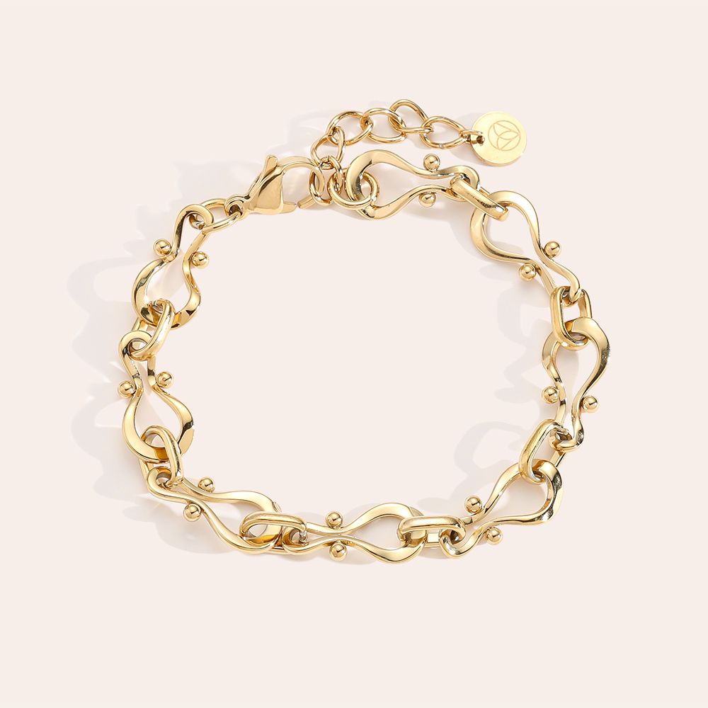 Gourd Type Edelstahl Armband