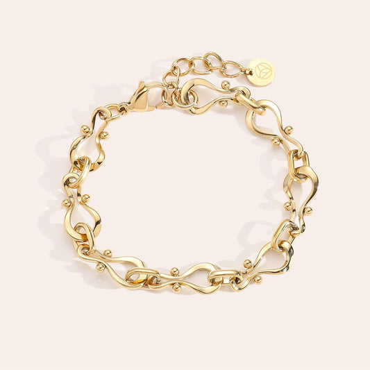 Gourd Type Edelstahl Armband