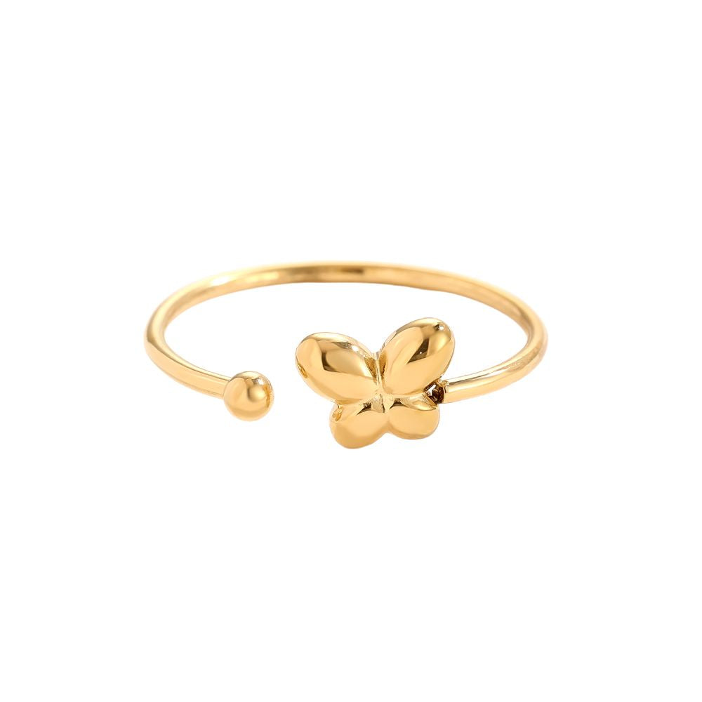 Little Butterfly Edelstahl Ring