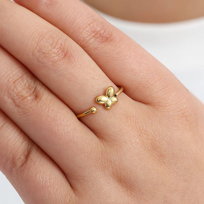 Little Butterfly Edelstahl Ring