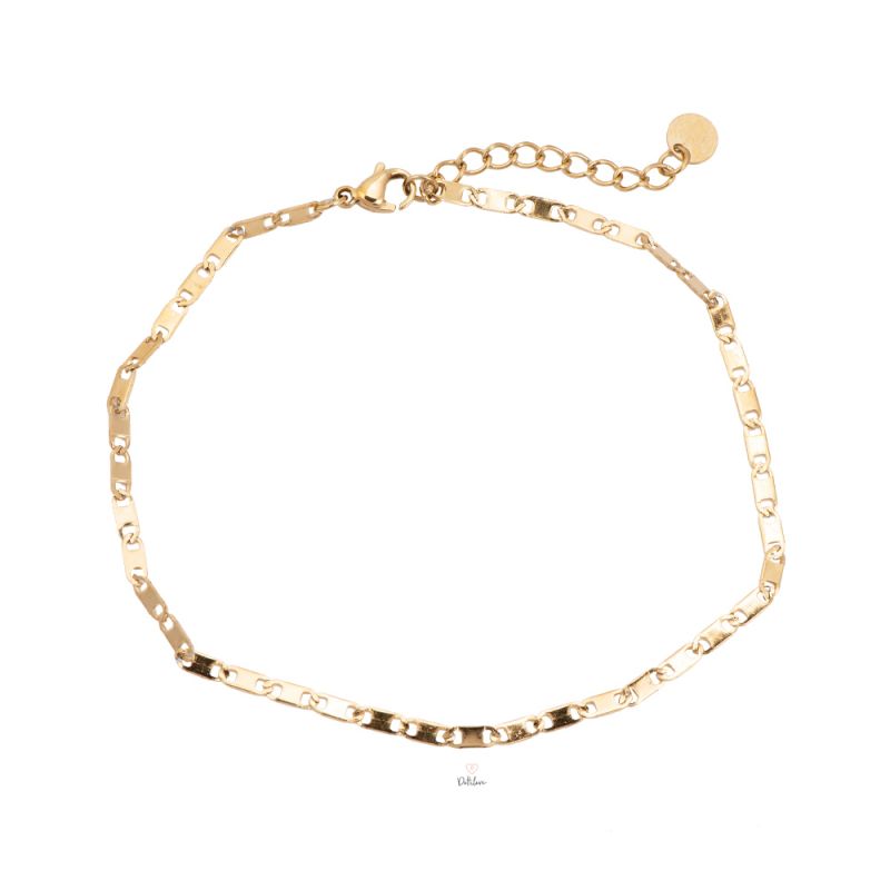 Alexandria Edelstahl Fußkette